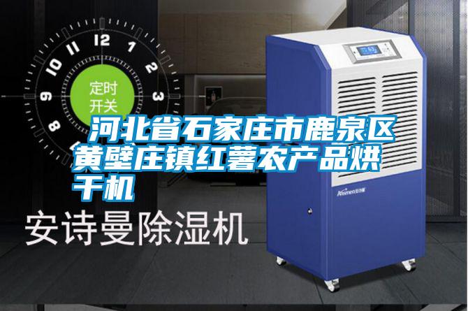 ?河北省石家莊市鹿泉區黃壁莊鎮紅薯農產品烘干機