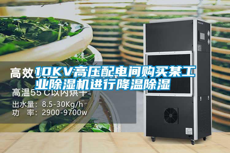 10KV高壓配電間購買某工業除濕機進行降溫除濕