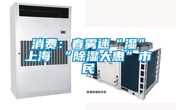 消費(fèi):春霧迷“濕”上海 “除濕大惠”市民