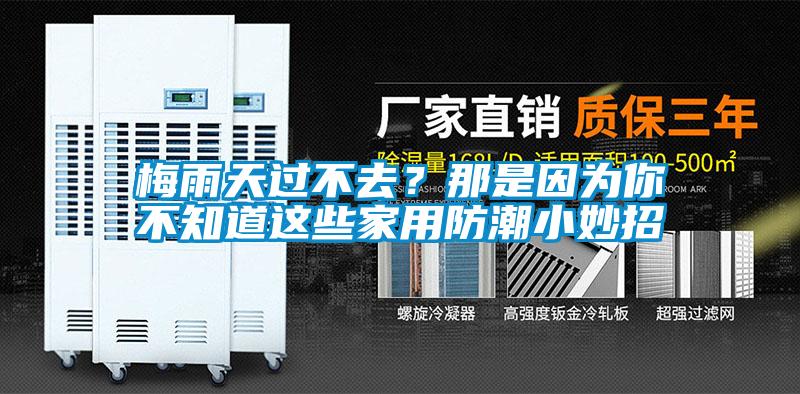 梅雨天過不去?那是因為你不知道這些家用防潮小妙招