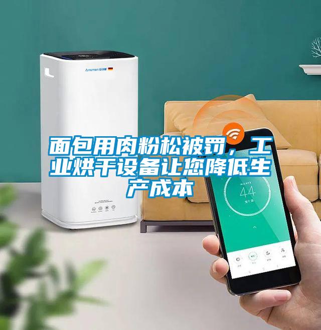 面包用肉粉松被罰，工業烘干設備讓您降低生產成本