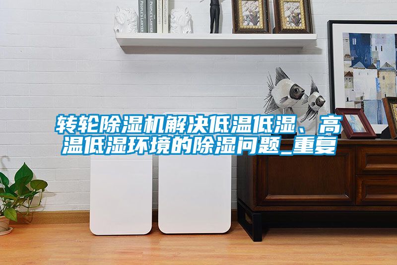 轉輪除濕機解決低溫低濕、高溫低濕環境的除濕問題_重復