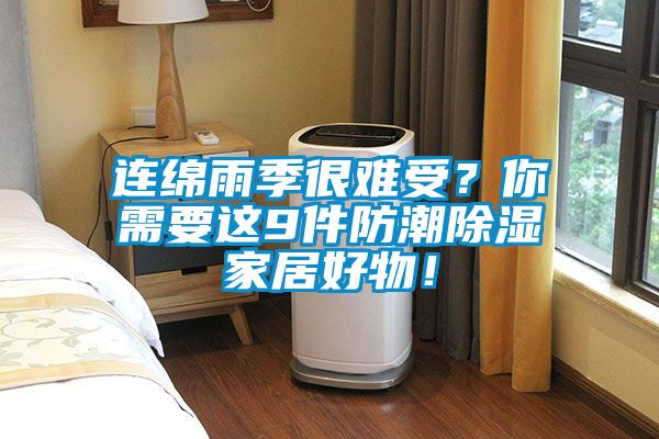 連綿雨季很難受？你需要這9件防潮除濕家居好物！