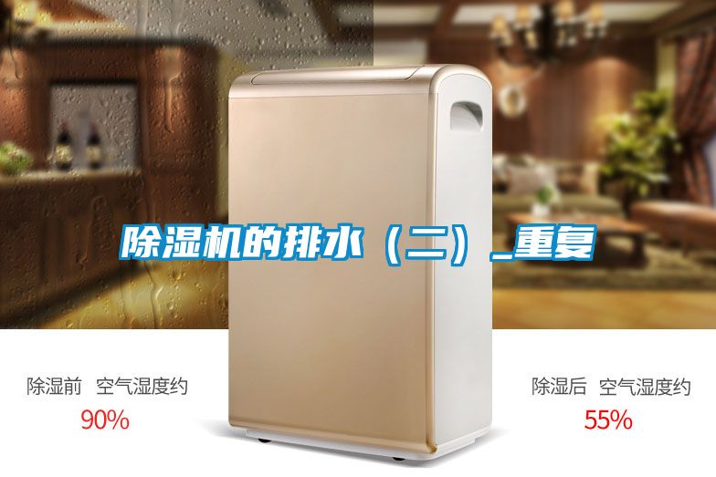 除濕機的排水(二)_重復