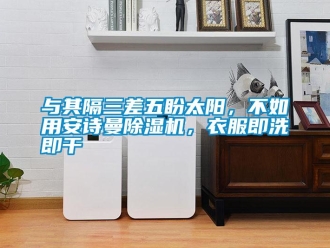 企業新聞與其隔三差五盼太陽，不如用安詩曼除濕機，衣服即洗即干