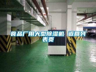 行業新聞食品廠用大型除濕機 返回列表頁