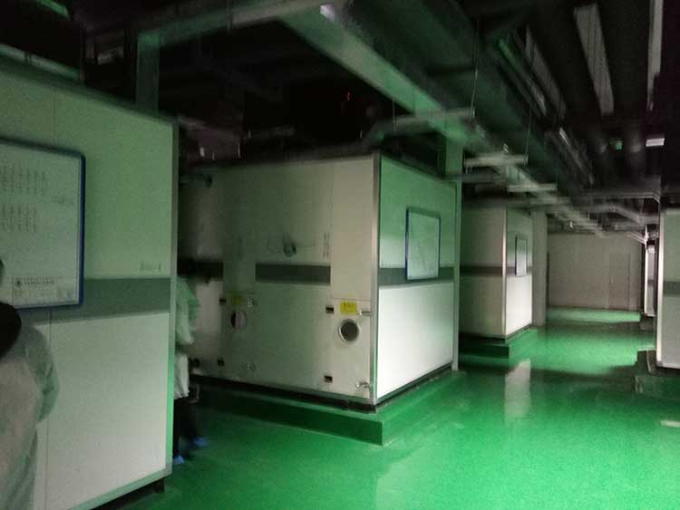 新西蘭“恒天然”合資奶粉企業，6臺轉輪除濕機組3臺45000風量，2臺38000風量，1臺30000風量